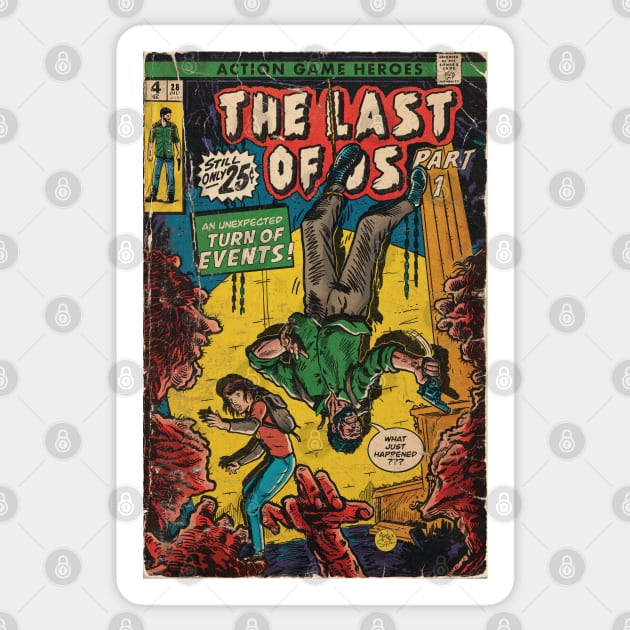 The Last of Us - An Unexpected Turn of Events Fan Art Sticker by MarkScicluna